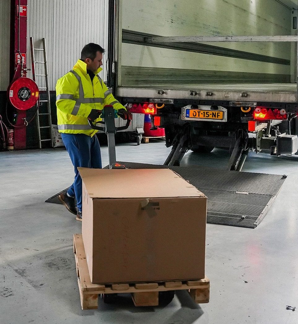 Pallettransport zendingen internationaal